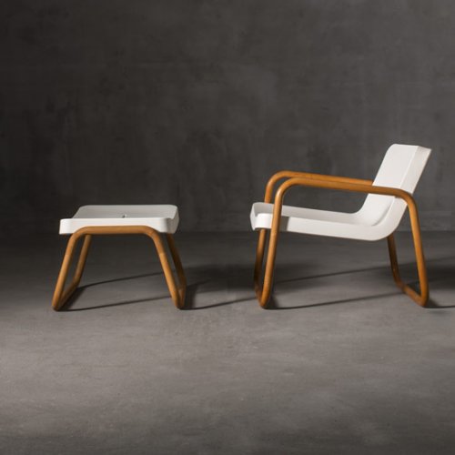 Time Out Armchair + Stool
